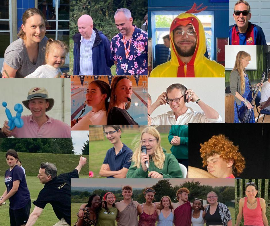 Montage of pictures of Leaders